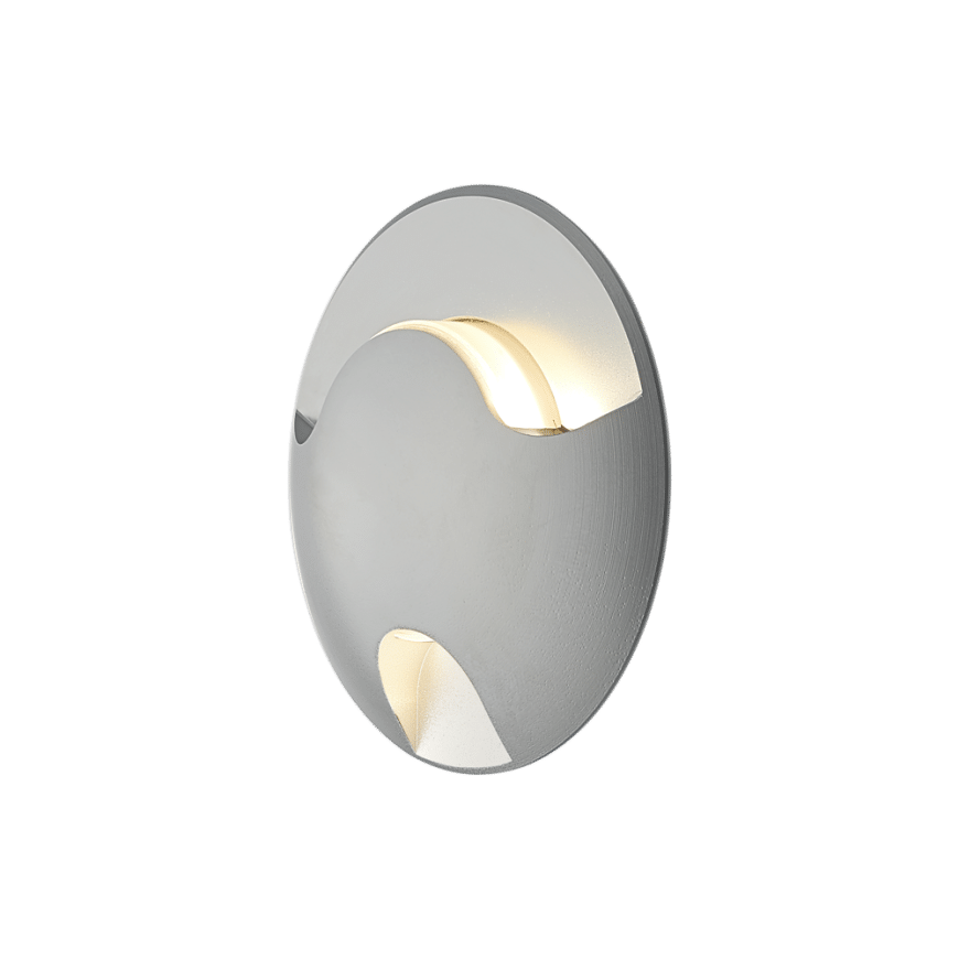 Como Round LED Aluminum Semi-Recessed Spotlight