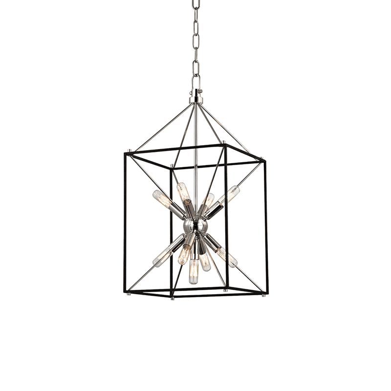 GLENDALE 8912-PN (POLISHED NICKEL) Lantern by Hudson Valley Lighting